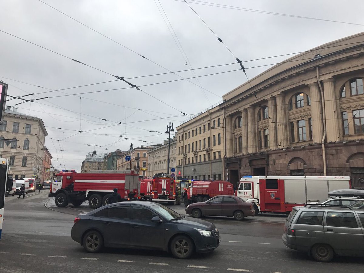 Взрыв в Санкт-Петербурге
