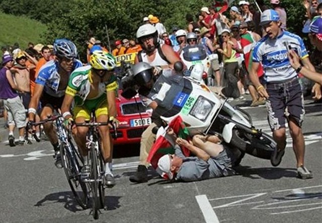 Падения с велосипеда (40 фото)