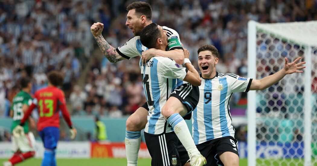 ЧМ-2022. Аргентина выиграла у Мексики со счетом 2:0