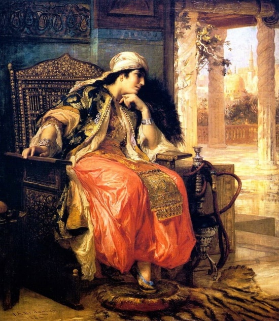 картина художника Фредерика Артура Бриджмена (Frederick Arthur Bridgman) – 30 художник Фредерик Артур Бриджмен (Frederick Arthur Bridgman) картины – 30