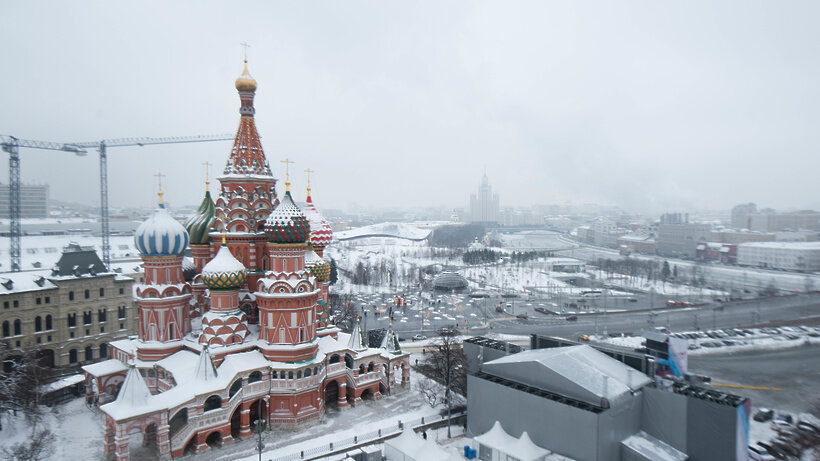 Вид со скрытой смотровой площадки Спасской башни. Фото: riamo.ru