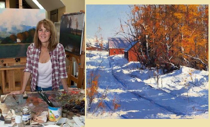 Деревенские пейзажи на эмоциональных картинах с мощной энергетикой Деревенские пейзажи на эмоциональных картинах с мощной энергетикой