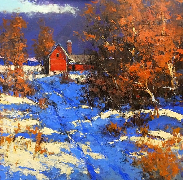 Деревенские пейзажи на эмоциональных картинах с мощной энергетикой Деревенские пейзажи на эмоциональных картинах с мощной энергетикой