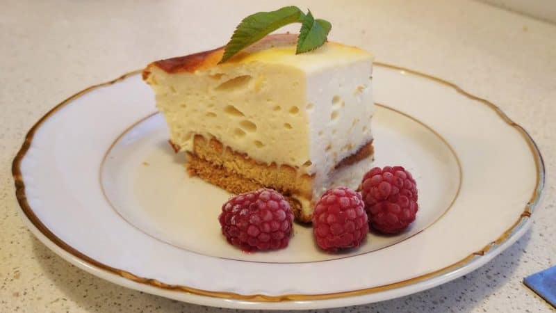 Мини-чизейк из печенья и творога