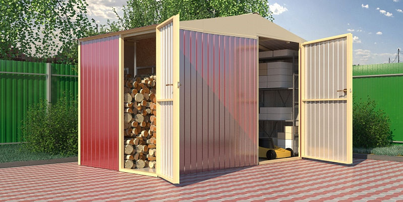 нежилое строение на дачном участке