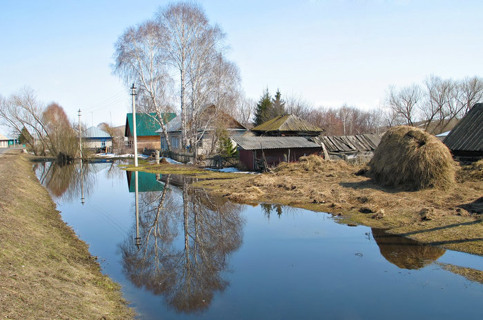 В деревне весной 
