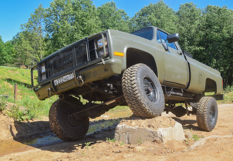 Дрожь земли. Армейский Chevrolet K-30 с шестилитровым дизелем Chevrolet K-30