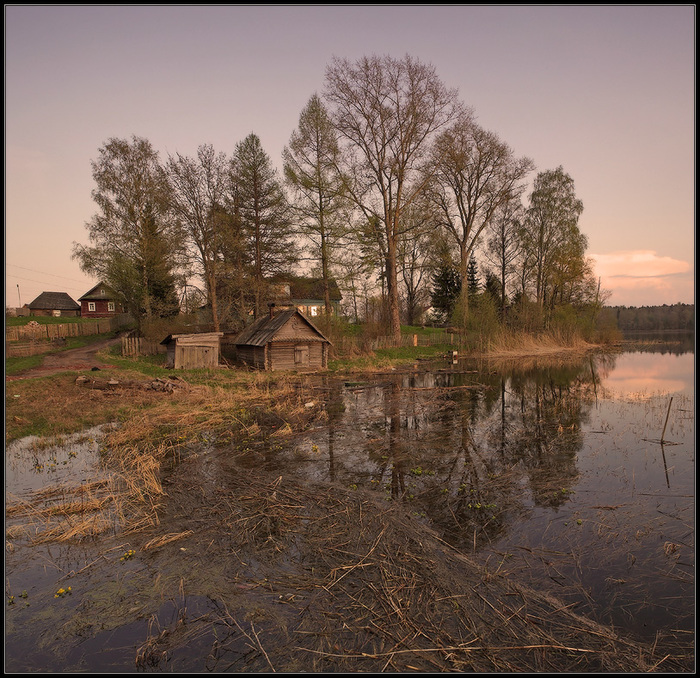 В деревне весной 