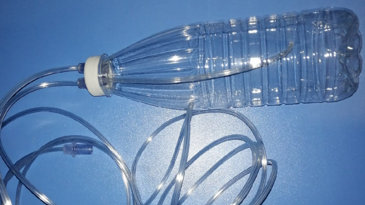 Житель Урала придумал, как лечить коронавирус пластиковыми бутылками