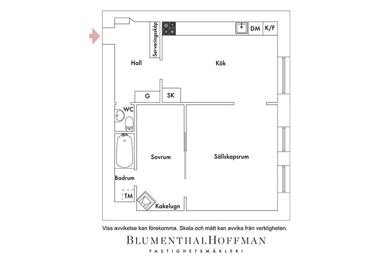 Скандинавия, которая удивляет: необычная однокомнатная квартира в Стокгольме Скандинавия, которая удивляет: необычная однокомнатная квартира в Стокгольме арт-деко,дизайн,интерьер,квартира,малометражка,Скандинавский стиль,стеклянная перегородка,темные тона
