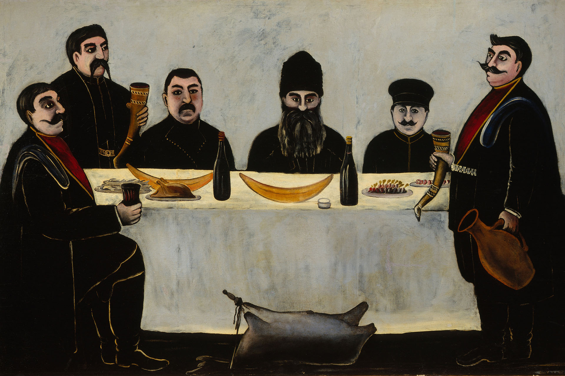 «Кутеж», Нико Пиросмани, 1905-1907 годы