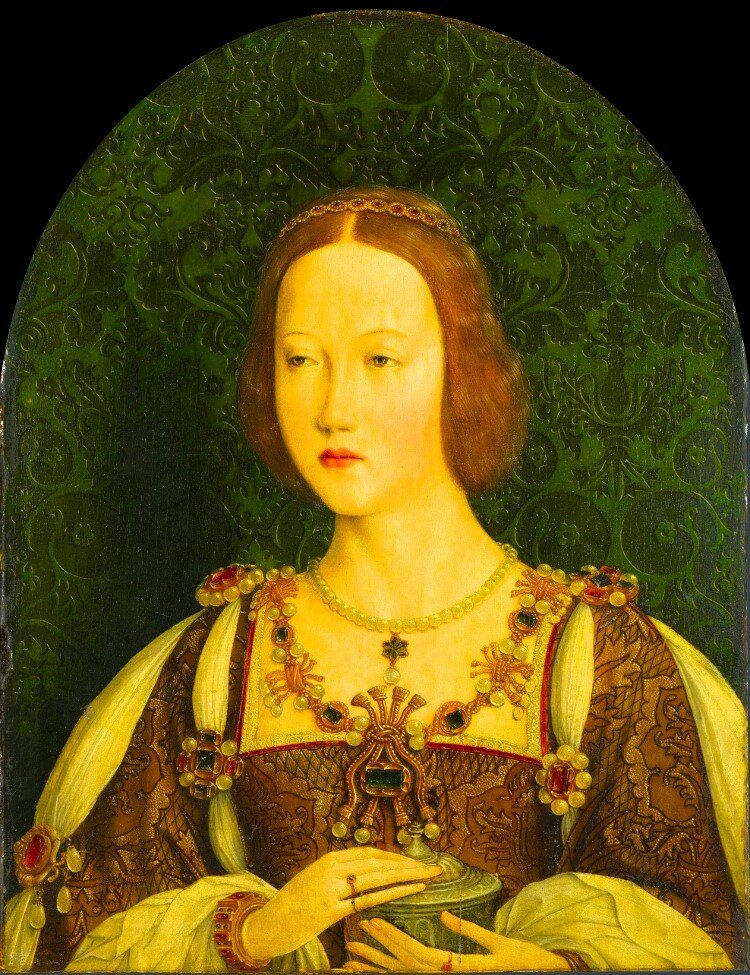 Предположительный портрет Мэри Тюдор, неизвестный художник, 1520 год