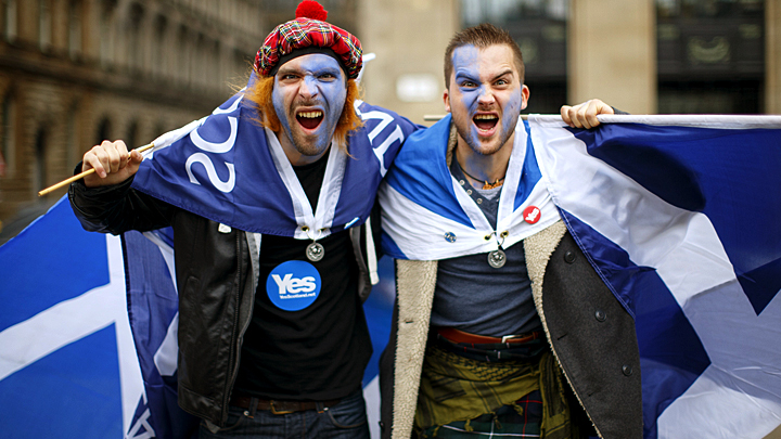 Шотландия подала заявку на независимость