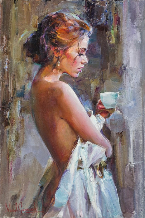 И как её за это не любить..? Michael & Inessa Garmash Живопись