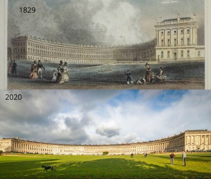 Фотография: Тогда и сейчас: 30 интересных фото, которые показывают течение времени №13 - BigPicture.ru