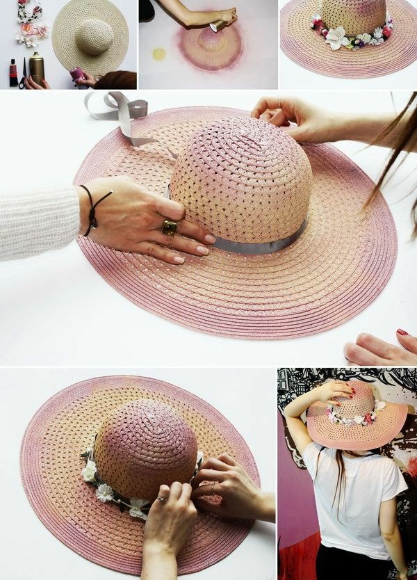 Декор предметов шляпа для Феи Цветов Бумага гофрированная
