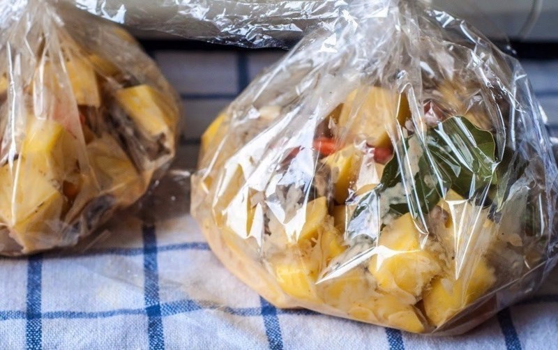 Запеченная картошечка с грибами и сметаной еда, своими руками, сделай сам