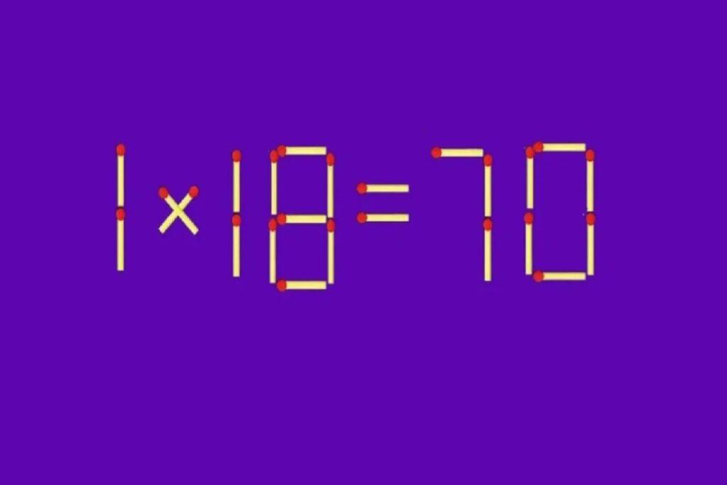 Мозговой штурм: решите головоломку со спичками всего за 12 секунд