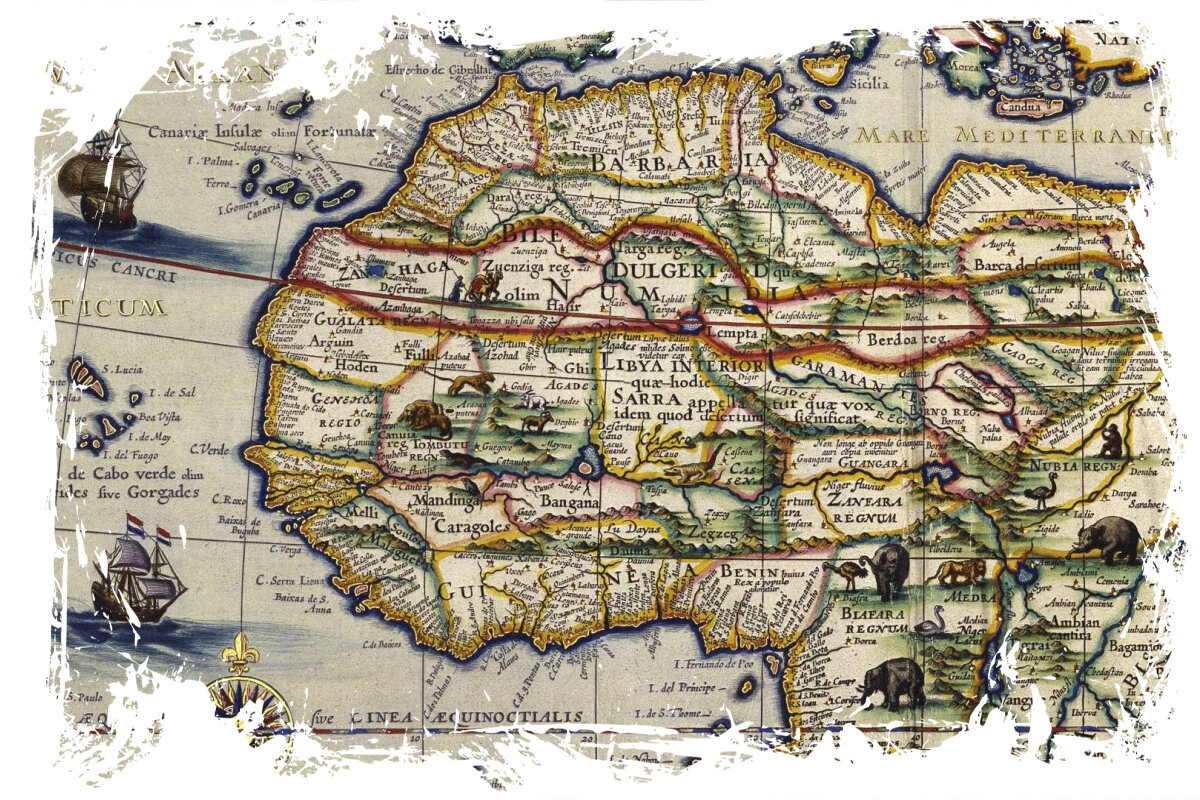 Карта старый веках. Карта Африки 17 века. Карта Африки 16 века. Древние карты Сахары. Карты Сахары 17 века.