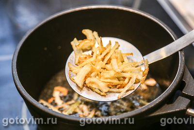 Фотографии рецепта Хрустящий жареный лук с карри, 04 Хрустящий жареный лук с карри, Шаг 04
