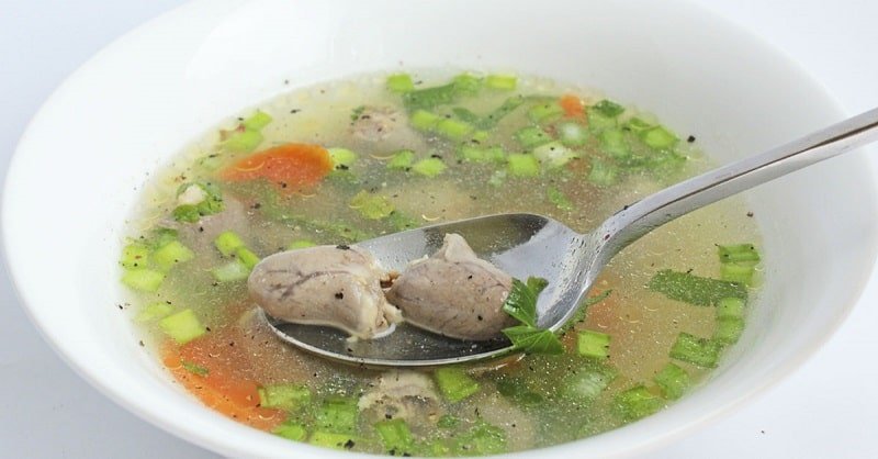 Суп из куриных сердечек: как быстро и вкусно приготовить курица,мясные блюда,супы