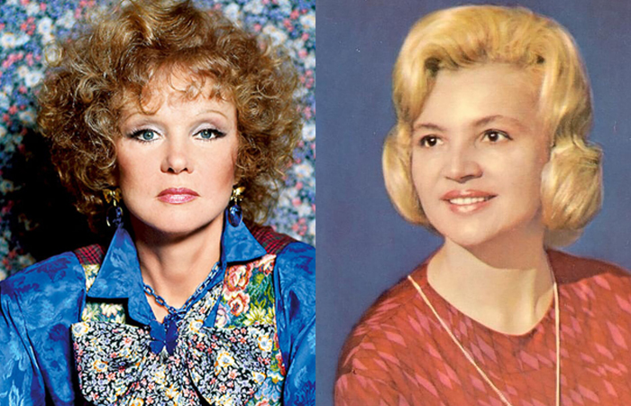 Людмила Гурченко и Ирина Выходцева.