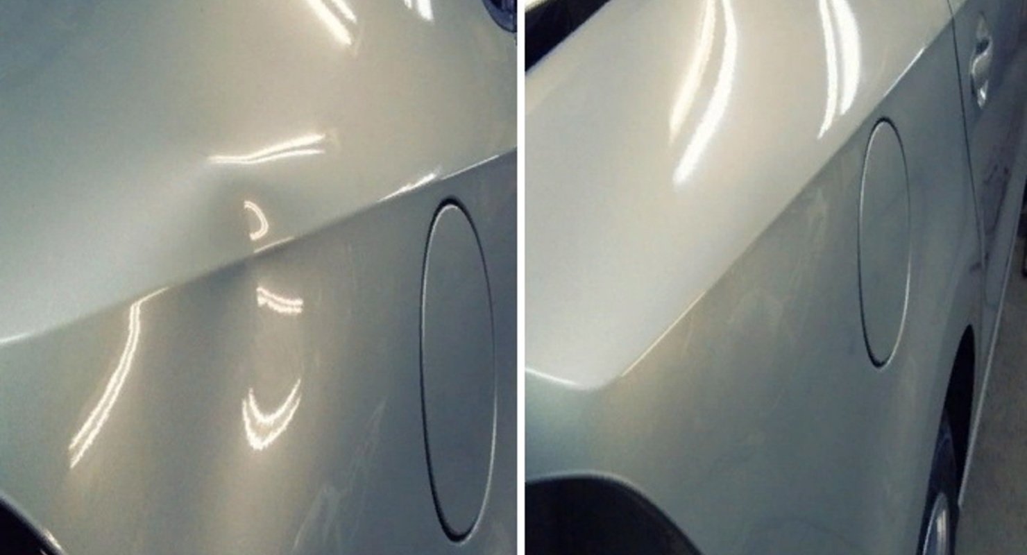 Как можно легко выровнять глубокую вмятину на кузове автомобиля