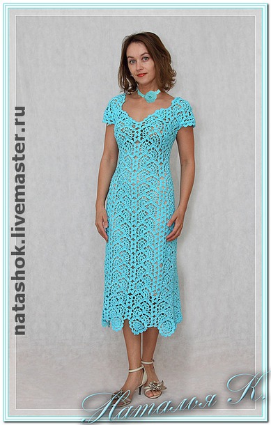 Вязаное платье Вязаное платье