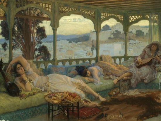 картина художника Фредерика Артура Бриджмена (Frederick Arthur Bridgman) – 41 художник Фредерик Артур Бриджмен (Frederick Arthur Bridgman) картины – 41