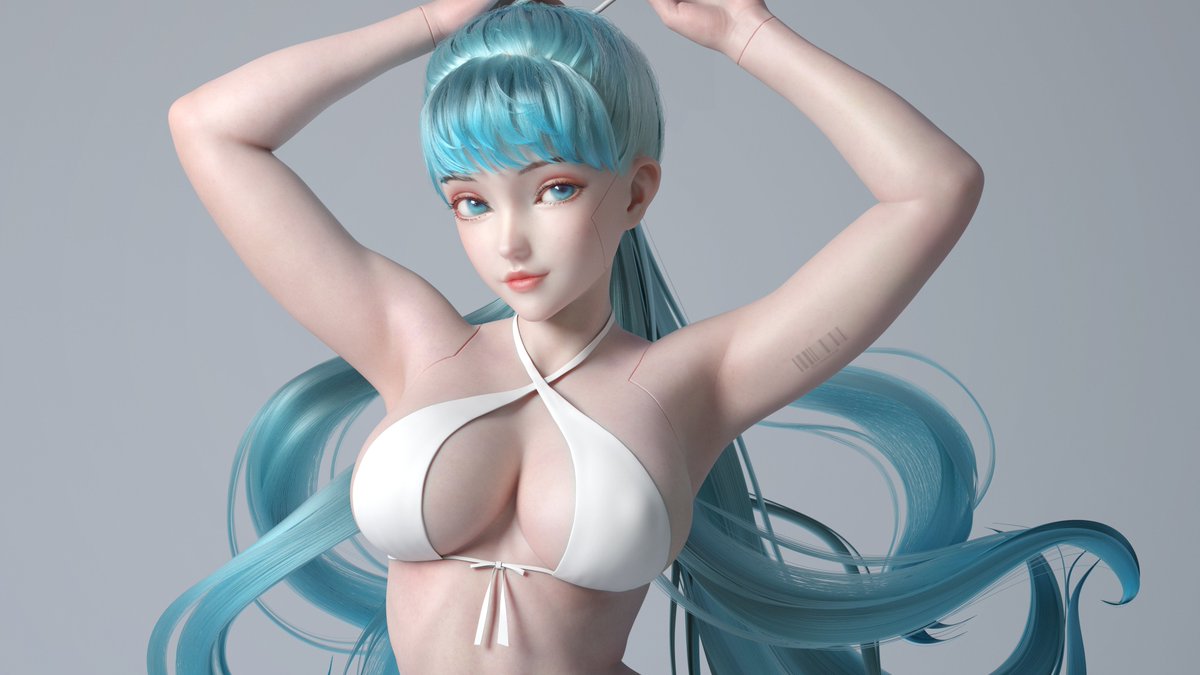 Невероятные работы цифрового 3D-скульптора Ци Шень Ло