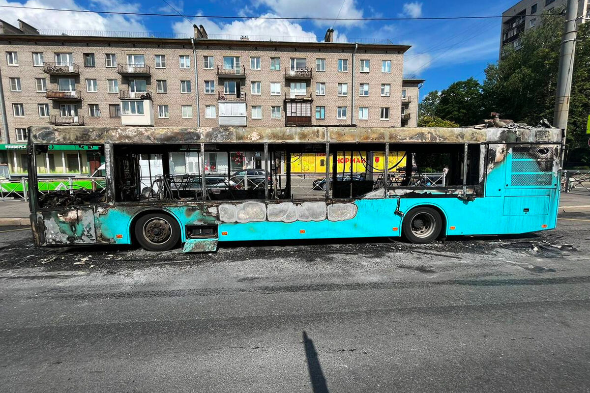 Картинками с автобусами в санкт петербурге