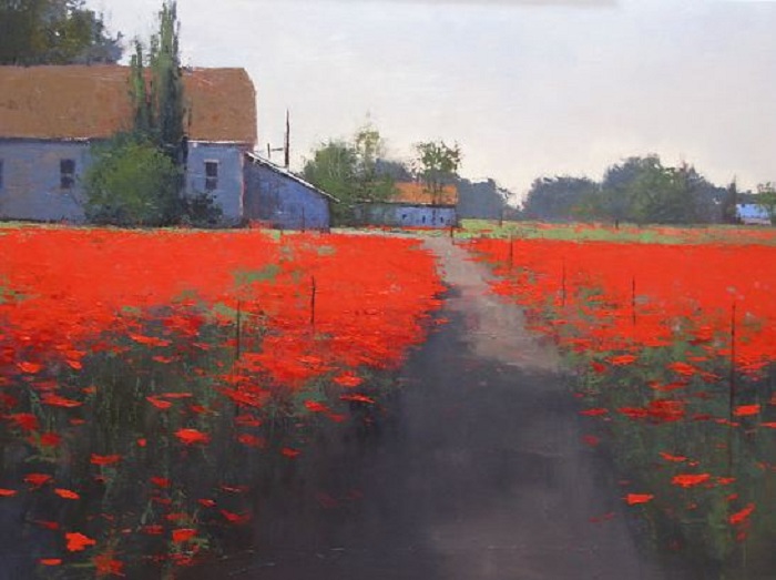 Деревенские пейзажи на эмоциональных картинах с мощной энергетикой Деревенские пейзажи на эмоциональных картинах с мощной энергетикой