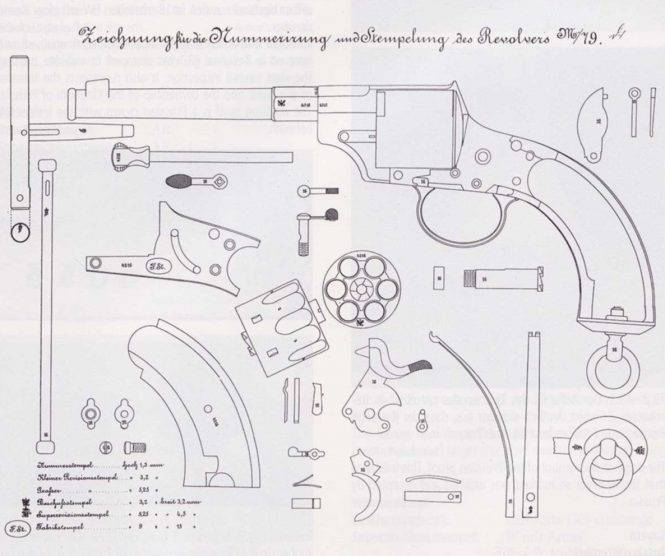 Самый «киношный» военный револьвер оружие