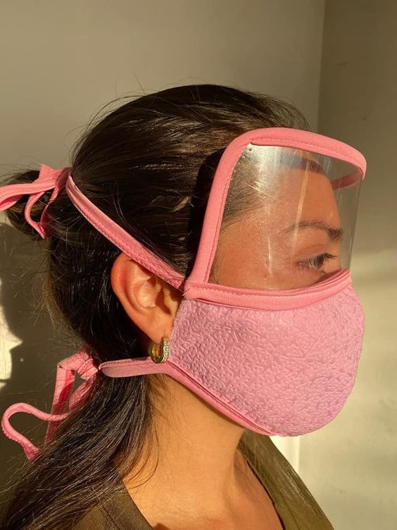 Выкройка медицинской маски с пластиковой защитой глаз DIY защитная маска,коронаввирус,полезные советы