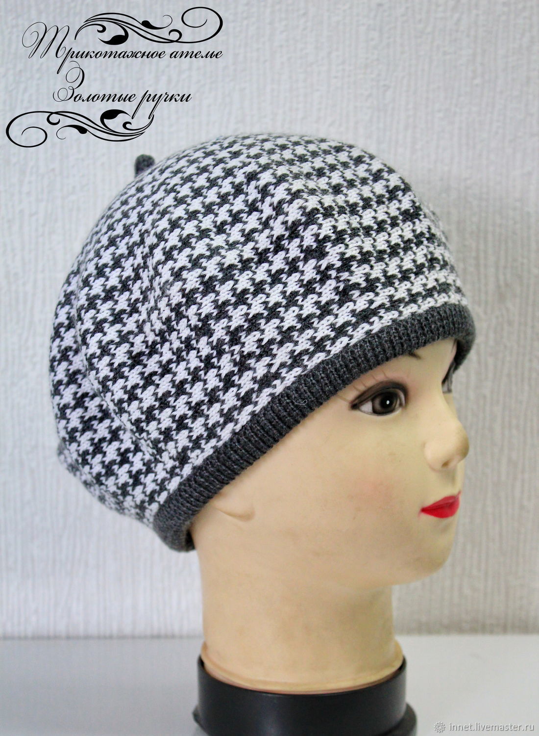 Узор «Гусиные лапки» в технике ленивого жаккарда: в стиле Коко Узор «Гусиные лапки» в технике ленивого жаккарда: в стиле Коко идеи,одежда,рукодельнице на заметку,своими руками,узор гусиные лапки