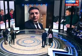 Зеленский выходит на российский большой телеэкран