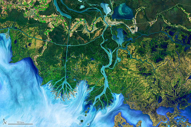 Удивительные кадры: 7 самых эффектных спутниковых фотографий Земли