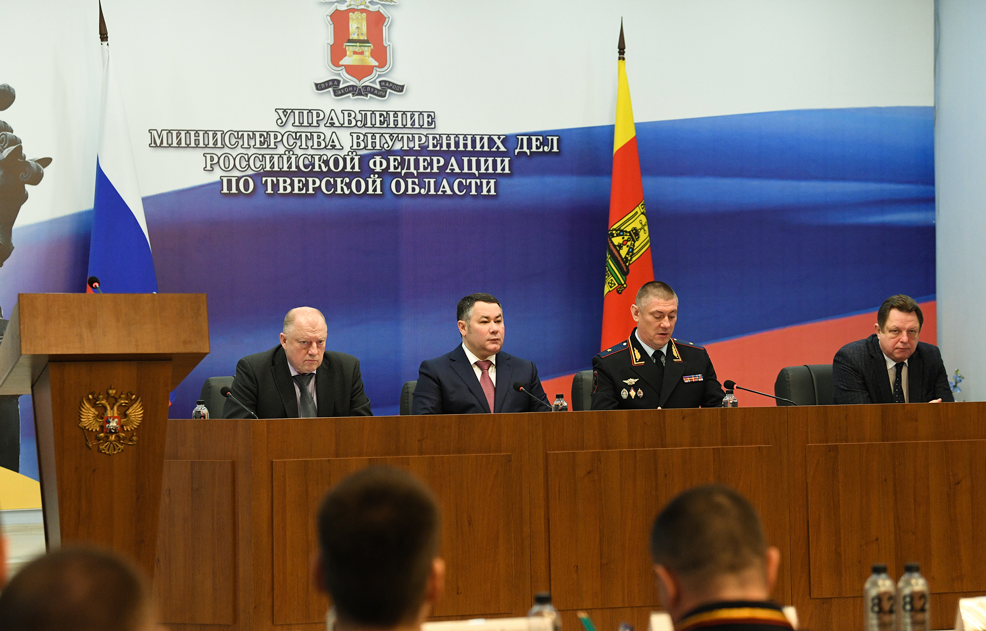 Игорь Руденя отметил позитивные результаты в работе правоохранителей в 2022 году в Тверской области
