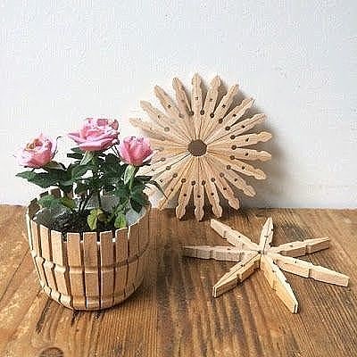 Очень интересные идеи из прищепок handmake,поделки своими руками,разное