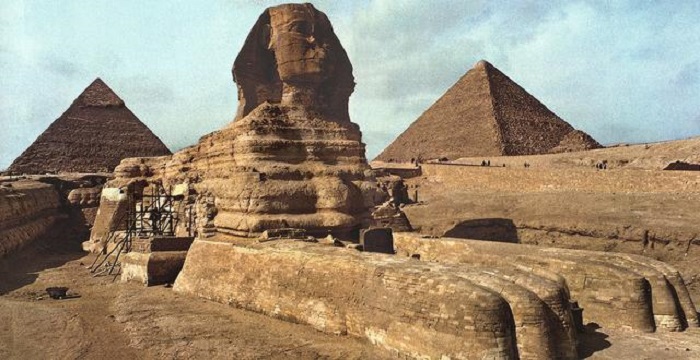 Сфинкса всю историю пытались сохранить. /Фото: nsunc.com