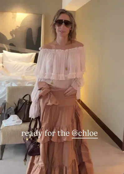 Неделя моды в Париже: Брук Шилдс, Оксана Бондаренко, Пэрис Джексон, Ксения Шипилова и Опра Уинфри на показе Chloe aurore marechal,instagram (инстаграм),социальная сеть,saint laurent,tom ford,Алекса Чанг,анна делло,ксения шипилова,лу вуд,Майкл Джексон,Нина Добрев,оксана бондаренко,Опра Уинфри,Пэрис Джексон,шилдс брук