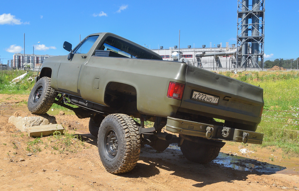 Дрожь земли. Армейский Chevrolet K-30 с шестилитровым дизелем Chevrolet K-30