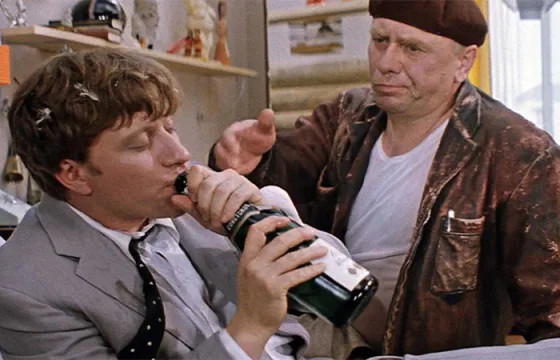 В каких советских фильмах актеры пили по-настоящему