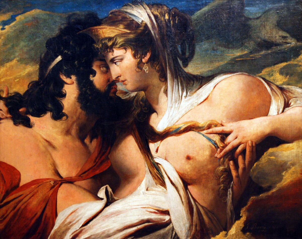 Юпитер и Юнона (Зевс и Гера) — James Barry (1741–1806) 