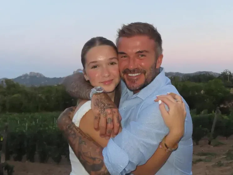 Харпер и Дэвид Бекхэм