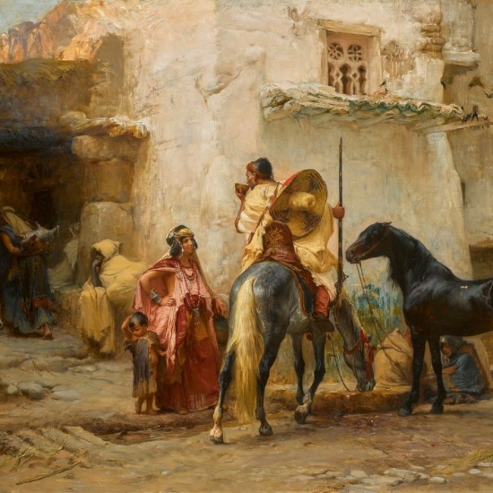 картина художника Фредерика Артура Бриджмена (Frederick Arthur Bridgman) – 21 художник Фредерик Артур Бриджмен (Frederick Arthur Bridgman) картины – 21