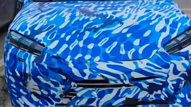 BYD Destroyer 07 седан шпионили в Китае. Он создан на базе BYD Han