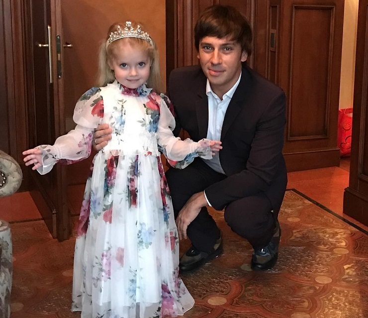 Максим Галкин с дочерью Лизой