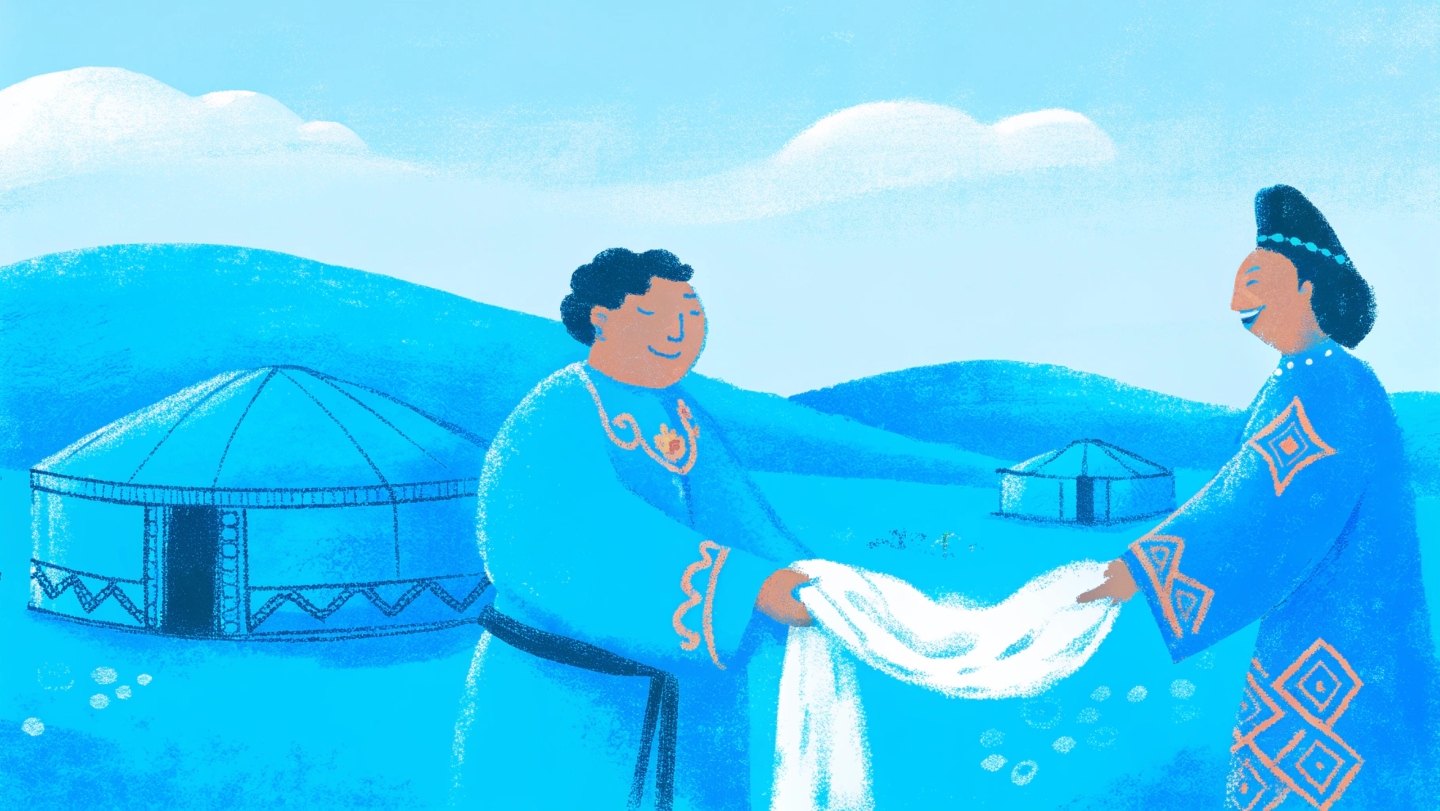 Монголия, приветствие