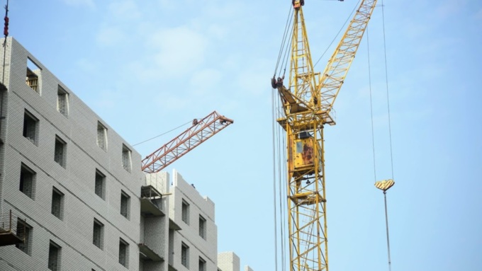 Строительство домов в Барнауле / Фото: Екатерина Смолихина / amic.ru